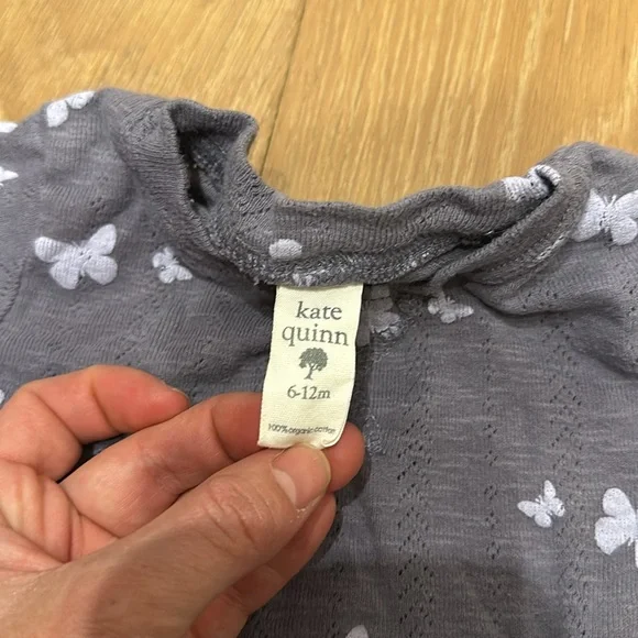 Kate Quinn 6-12 mo butterfly shorts and tee set - Picture 4 of 5